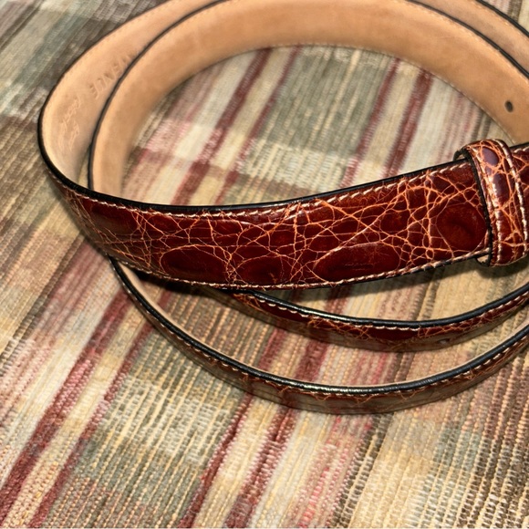 Saks mens croc belt excellent condition - Picture 3 of 5